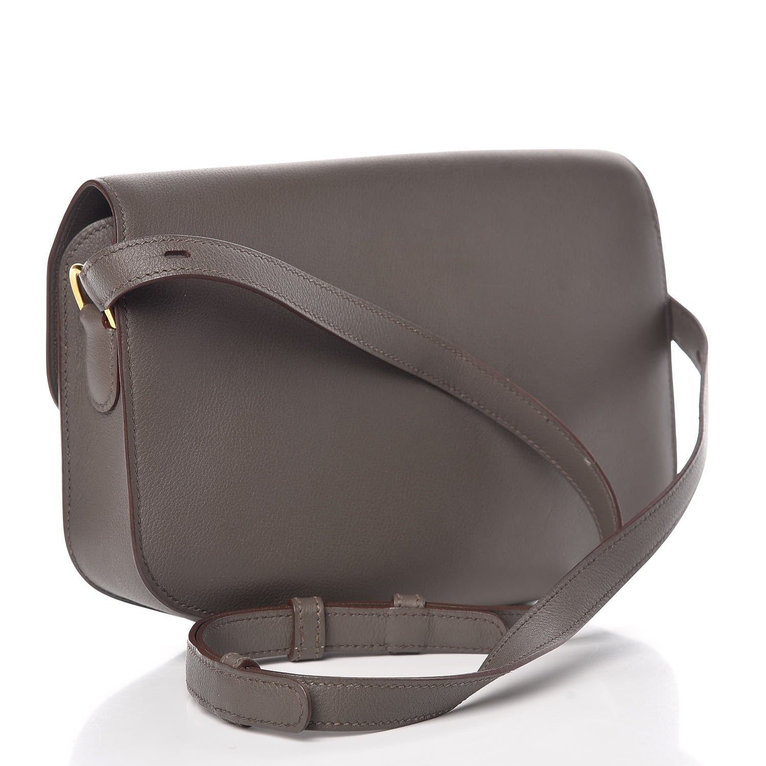 日本では廃盤のベーシックなHERMES Hermes Evercolor Cherche Midi 25 Gris Etain 372215 – FASHIONPHILE