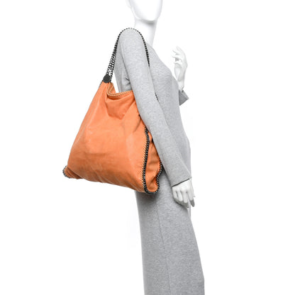 Stella McCartney Shaggy Deer Falabella Big Tote Orange 2 of 10