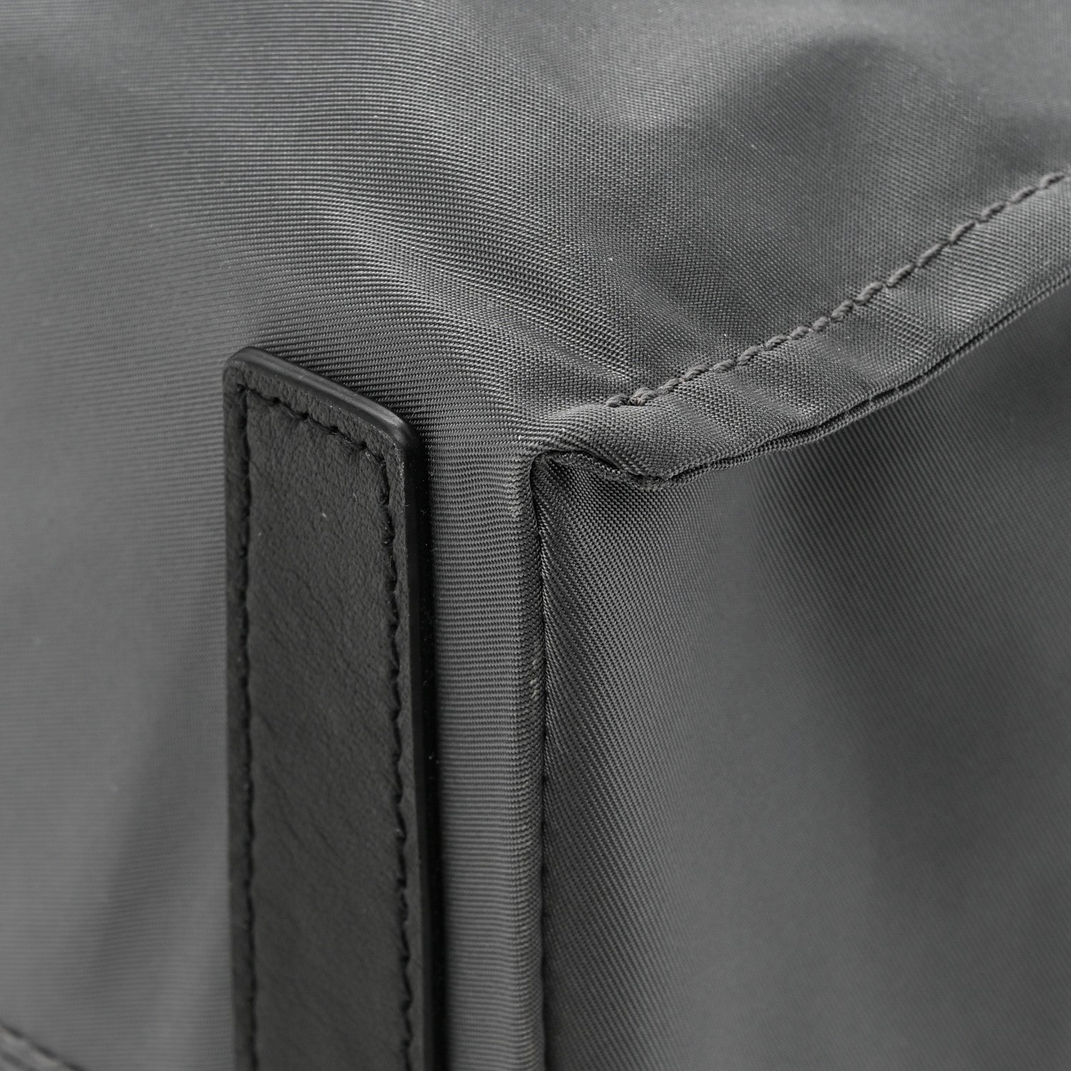 Burberry Nylon Logo Trench Tote Bag Charcoal Grey 10 of 11