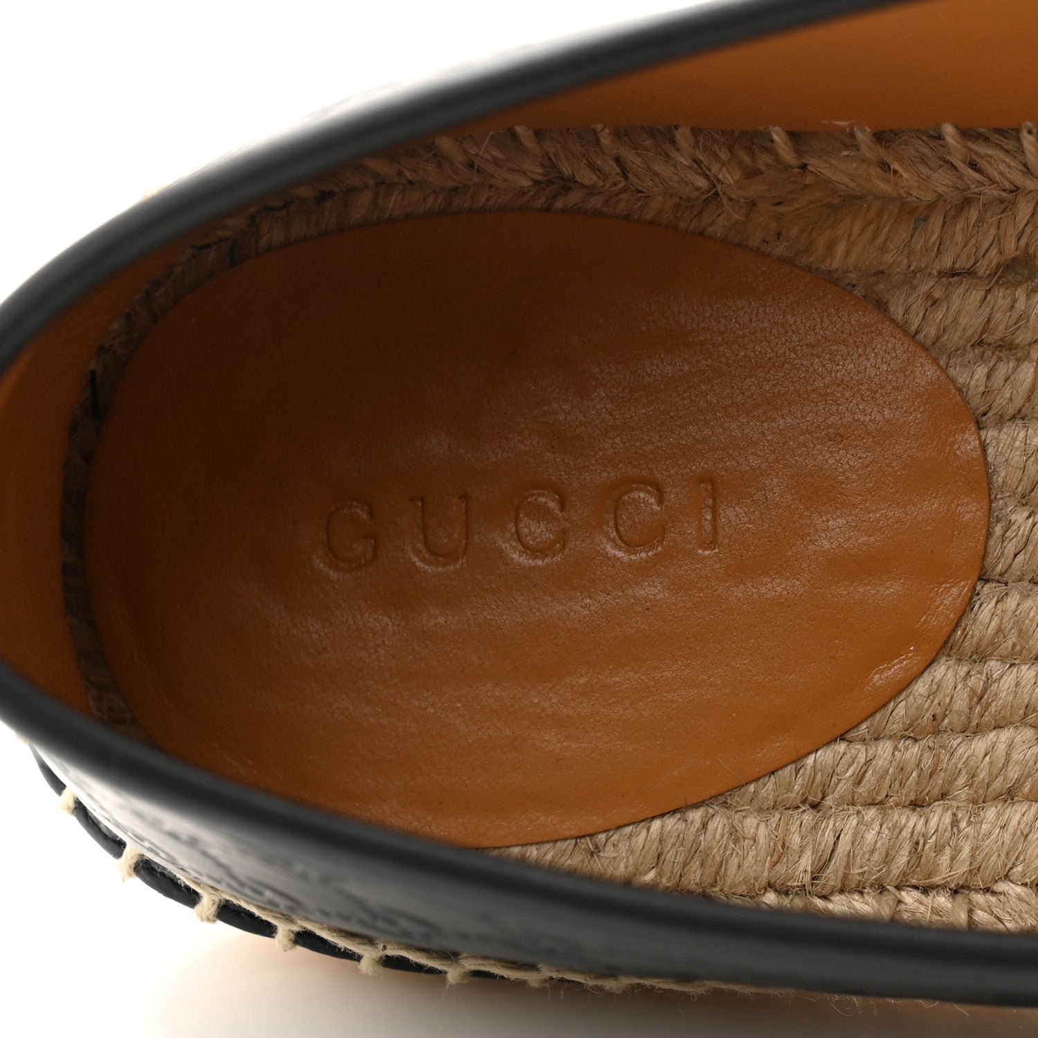Gucci Microguccissima Signature Espadrilles 38 Black 6 of 12