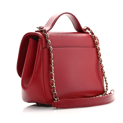Chanel Caviar Quilted Small Business Affinity Flap Red 3 of 8