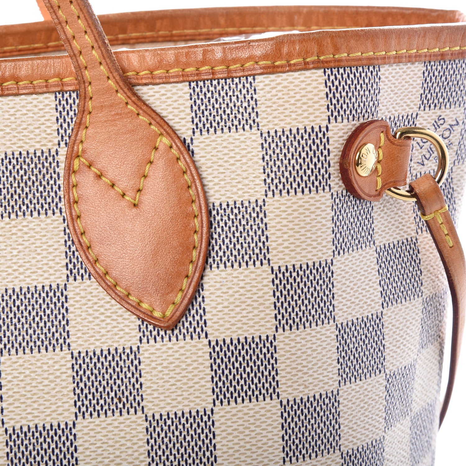 Louis Vuitton Damier Azur Neverfull PM 14 of 15