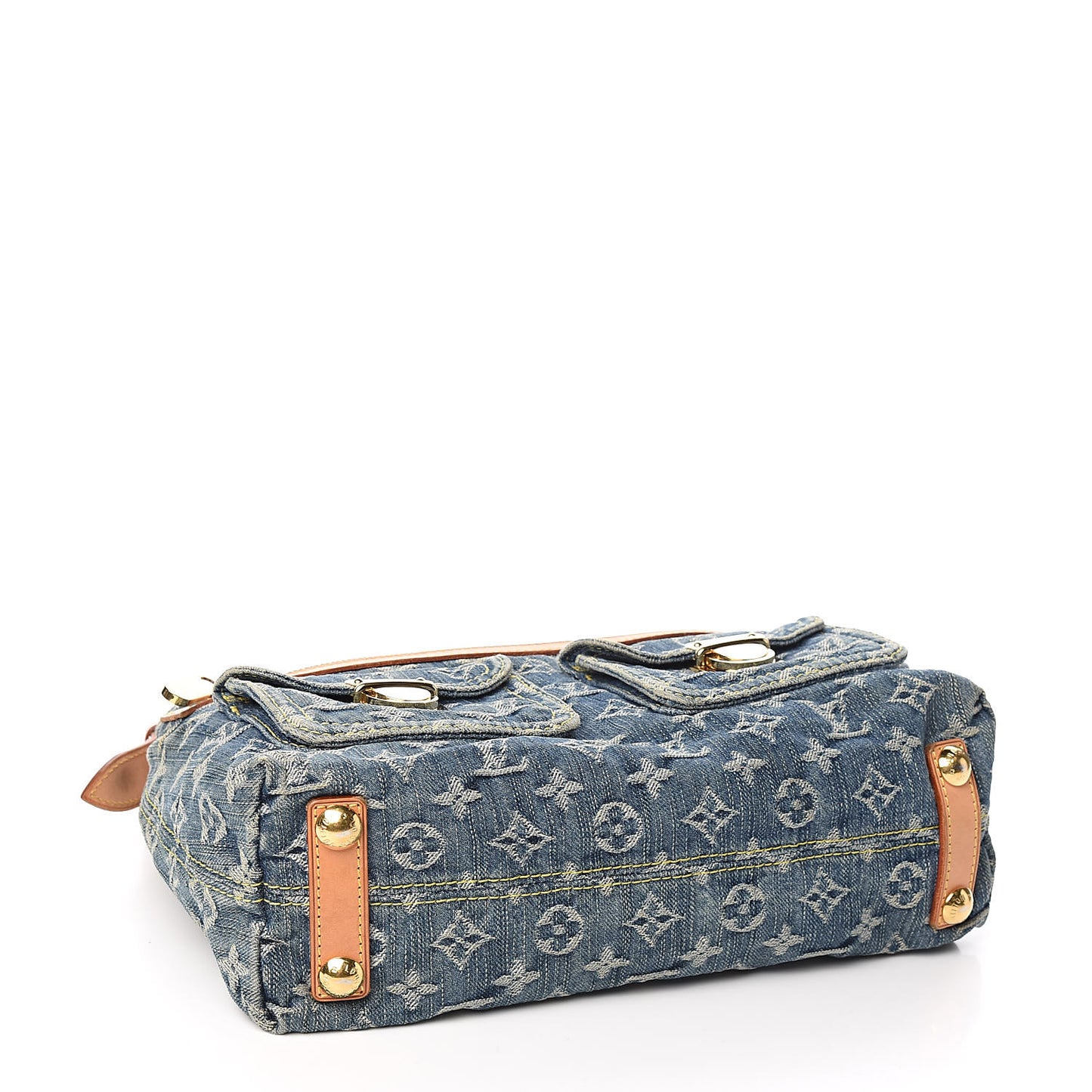 Monogram Denim Baggy PM Blue