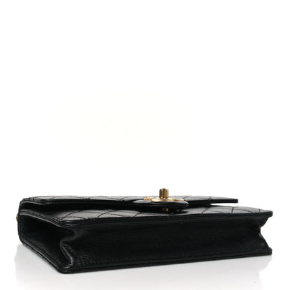 Chanel Lambskin Quilted Small Chic Pearls Flap Black 4 of 11