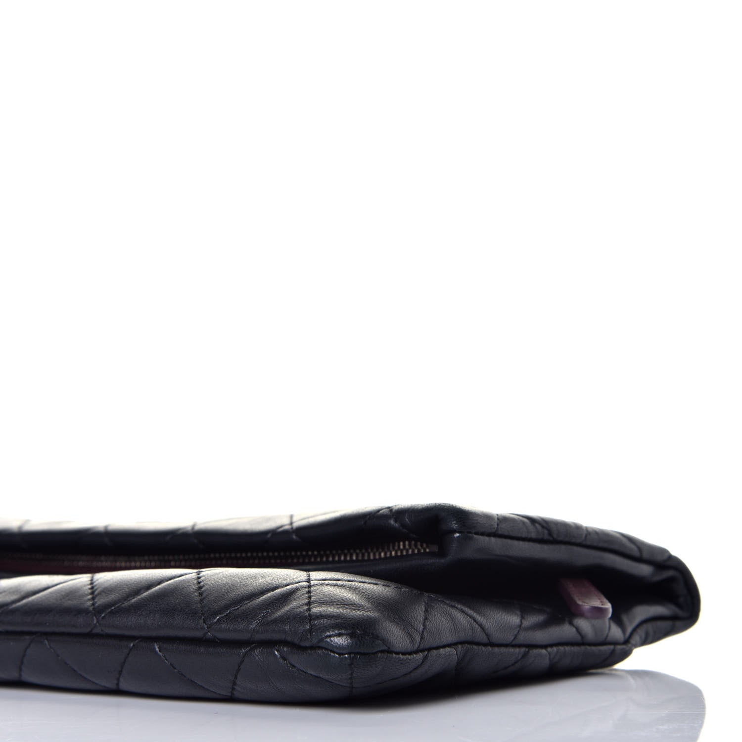 Chanel Lambskin Quilted CC Beauty Clutch Black 8 of 8