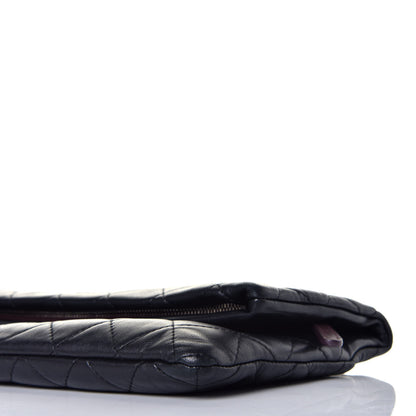 Chanel Lambskin Quilted CC Beauty Clutch Black 8 of 8