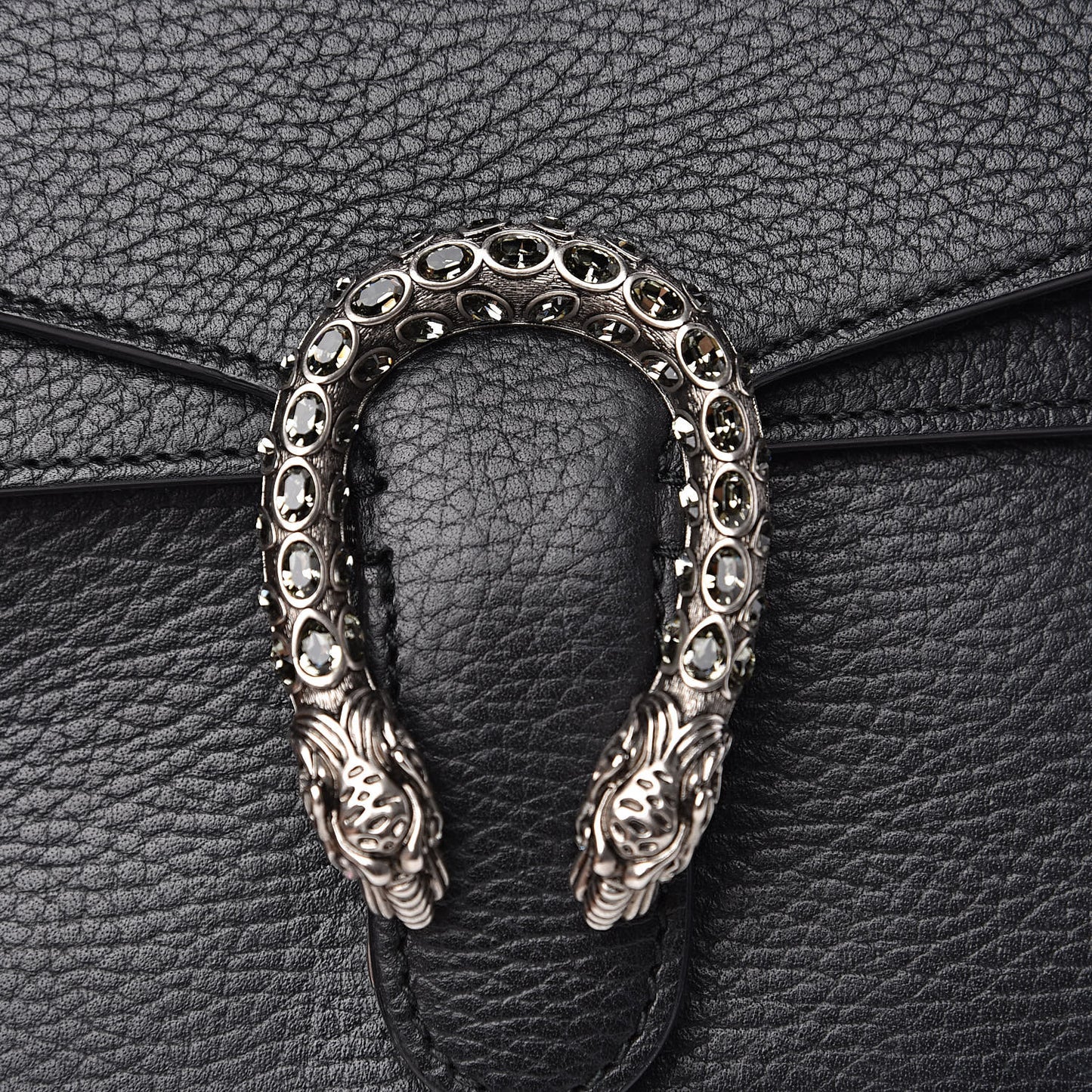 Calfskin Mini Dionysus Shoulder Bag Black