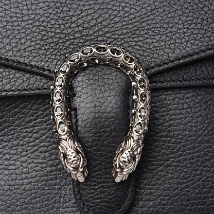 Gucci Calfskin Mini Dionysus Shoulder Bag Black 10 of 10