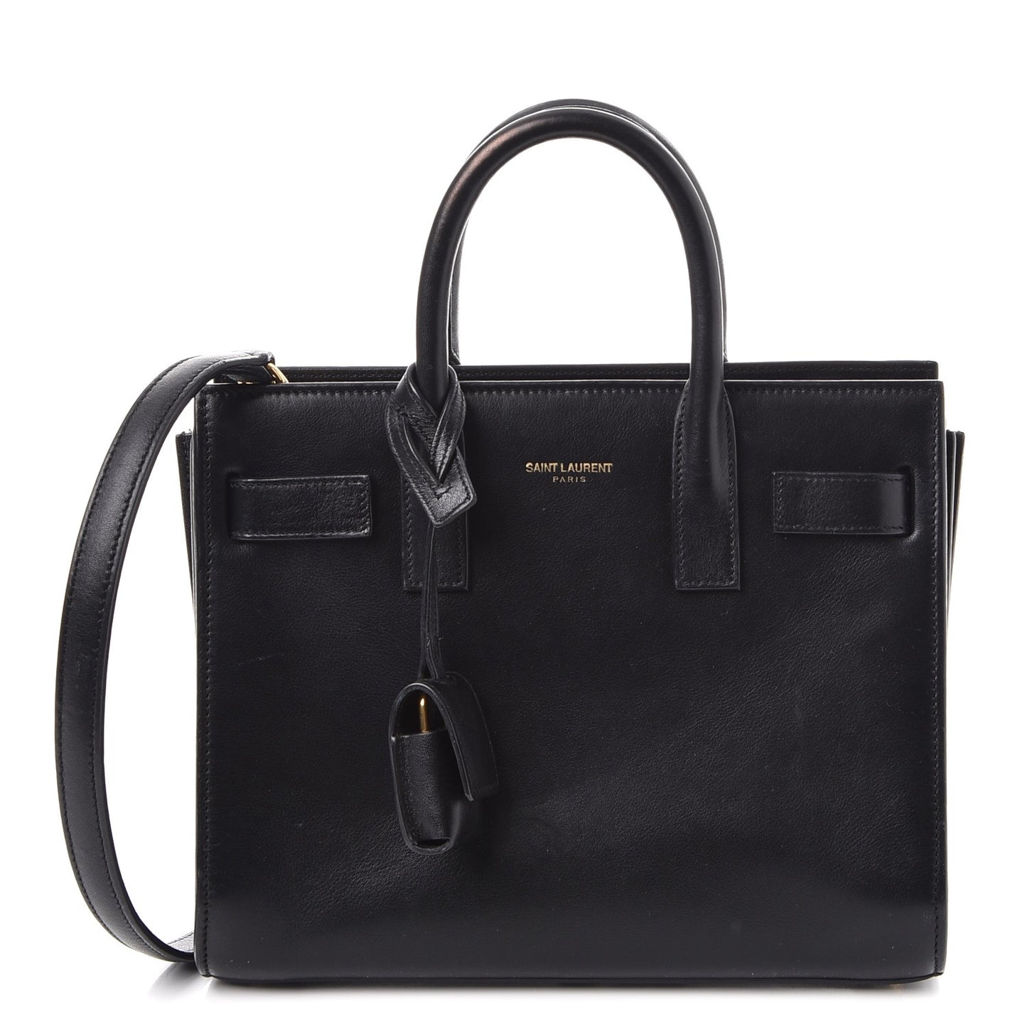 Calfskin Nano Sac de Jour Black