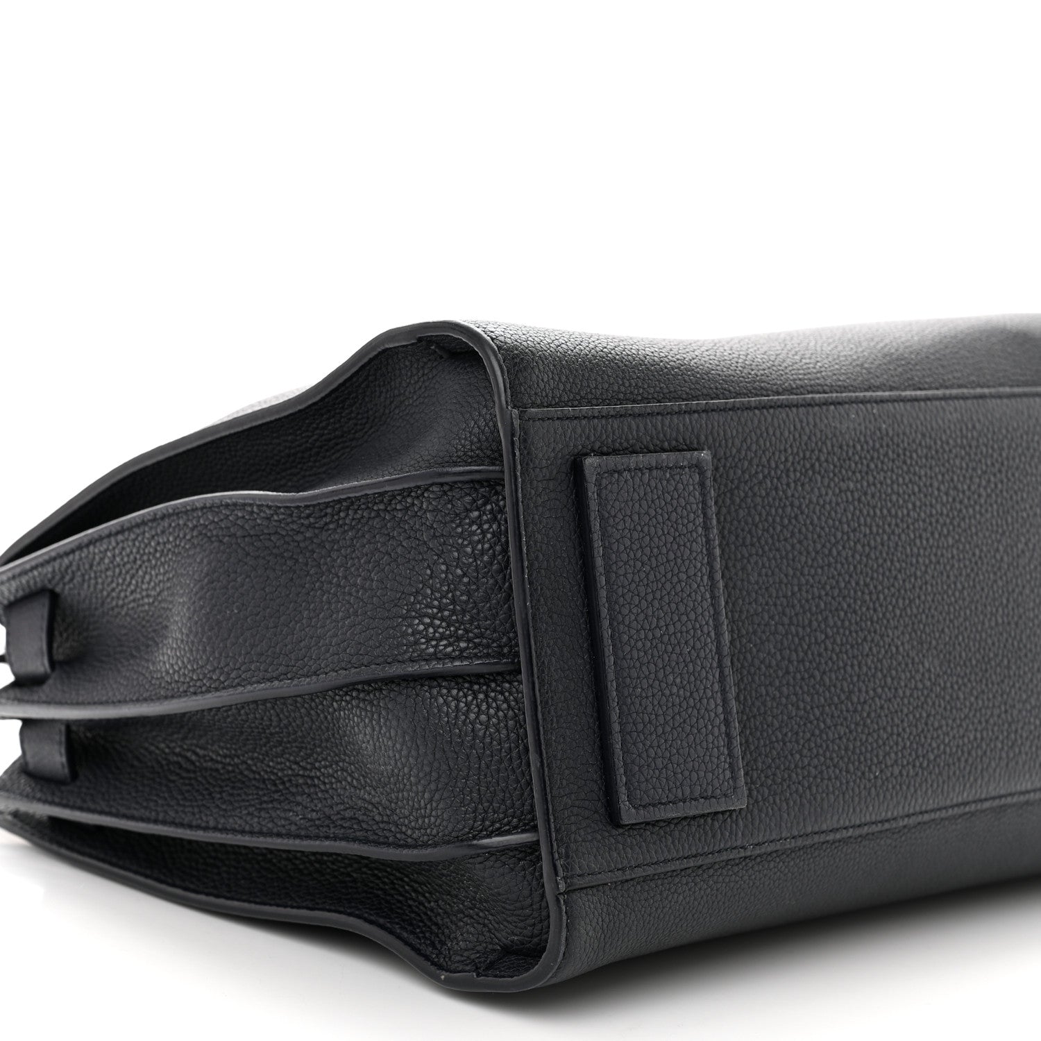 Saint Laurent Grained Calfskin Small Supple Sac De Jour Navy 8 of 12