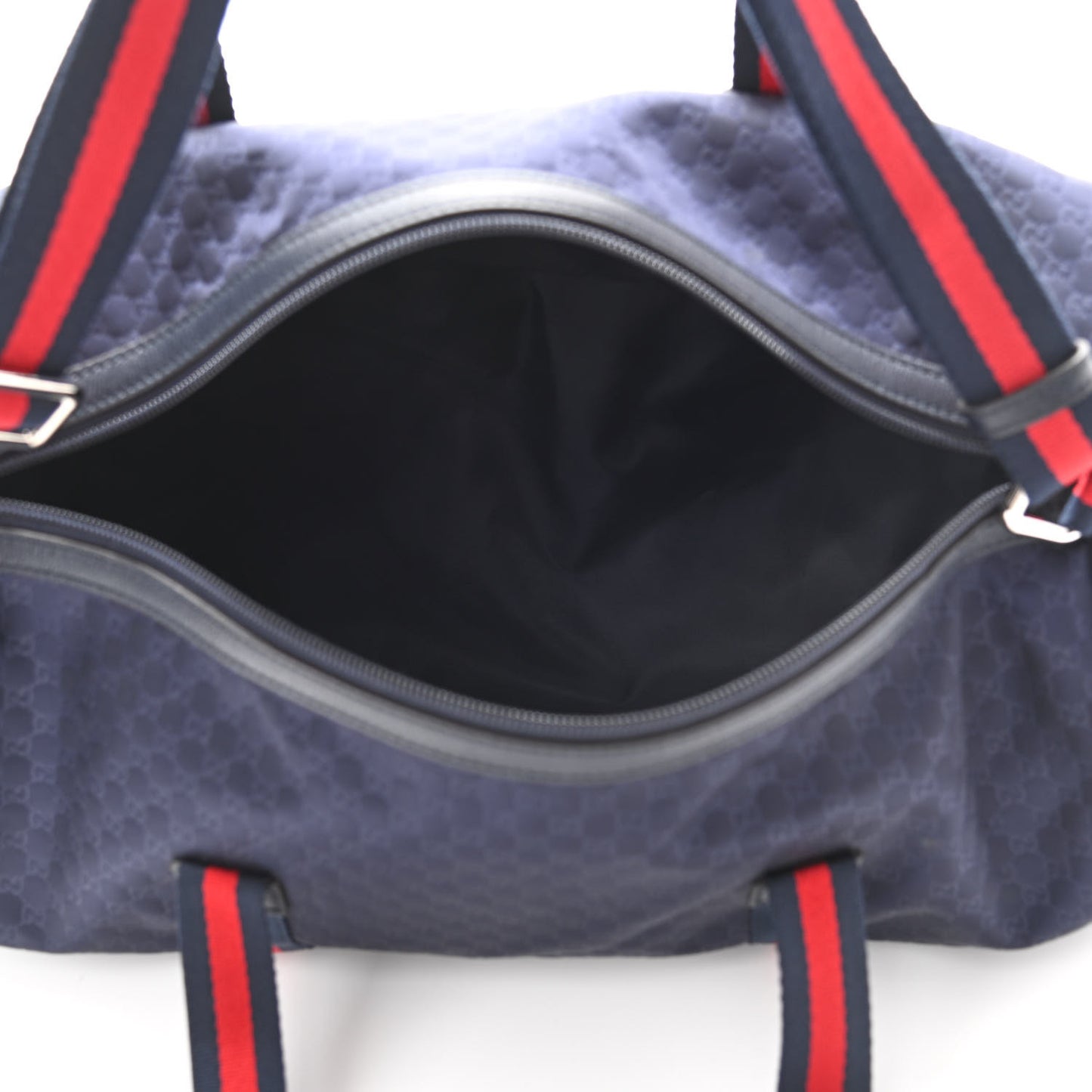 Nylon Microguccissima Gym Bag Navy