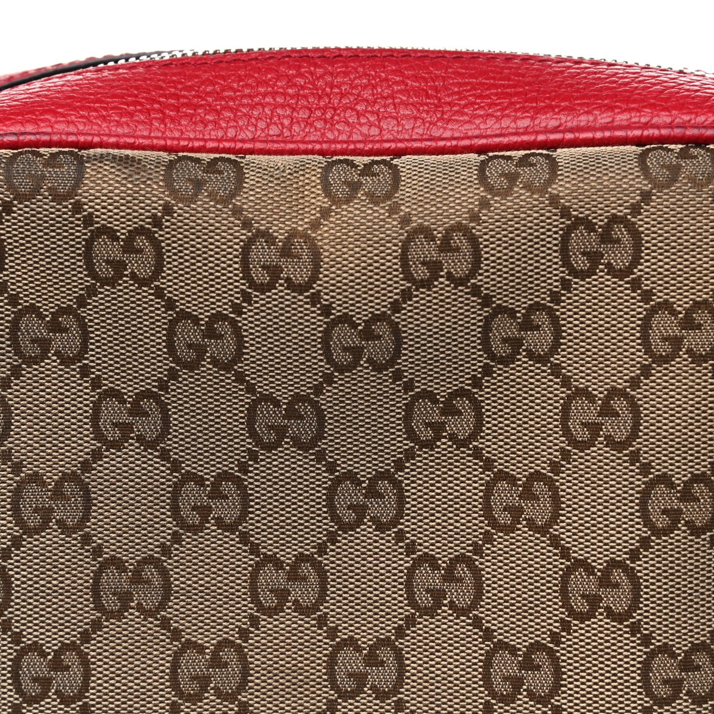 Monogram Mini Bree Messenger Bag Red
