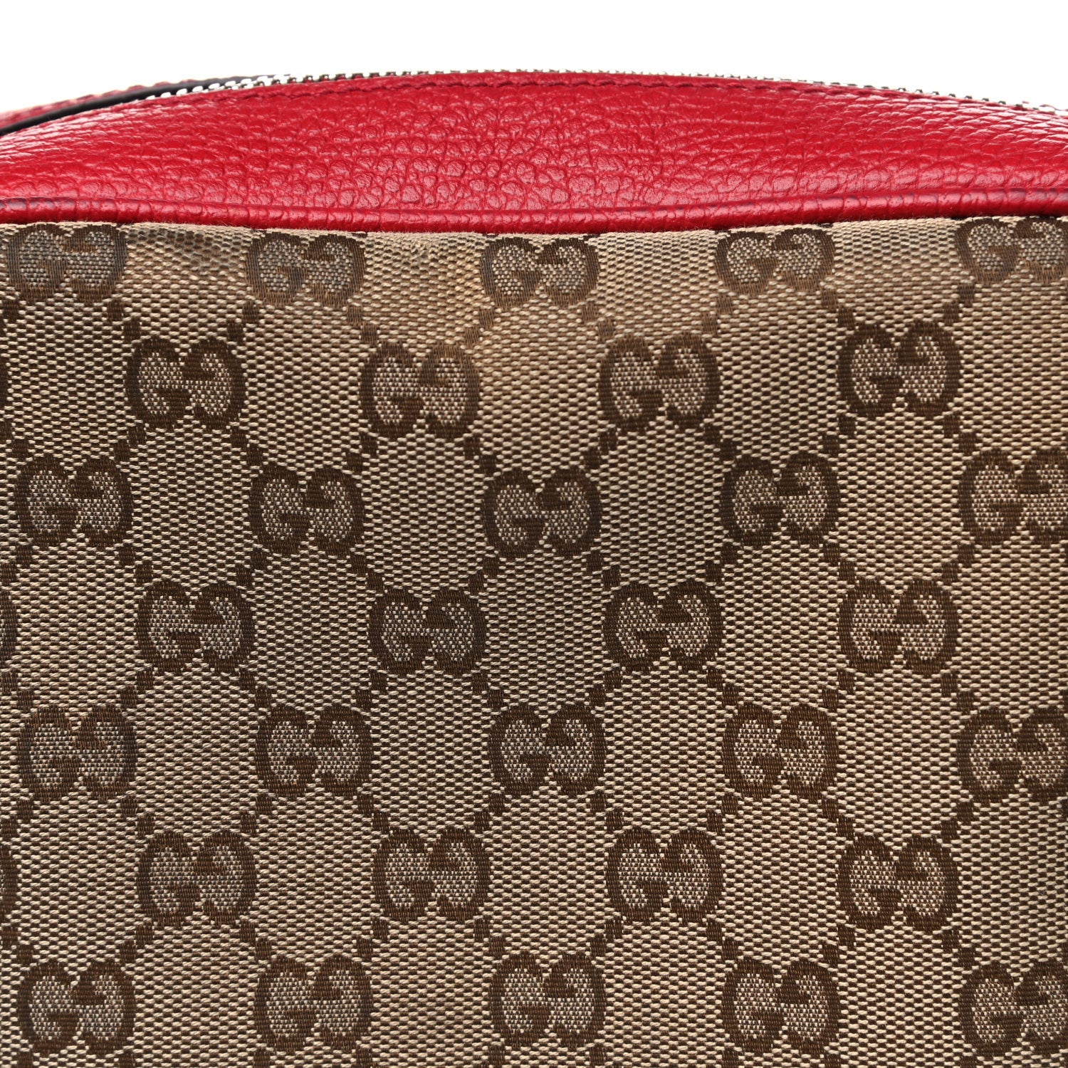 Gucci Monogram Mini Bree Messenger Bag Red 8 of 21