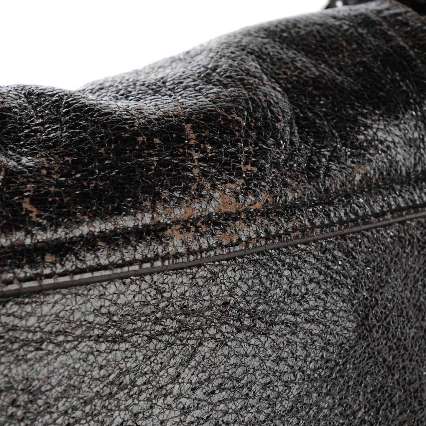 Cervo Lux Chain Flap Ebano
