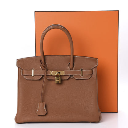 Hermes Togo Birkin 30 Gold 11 of 11
