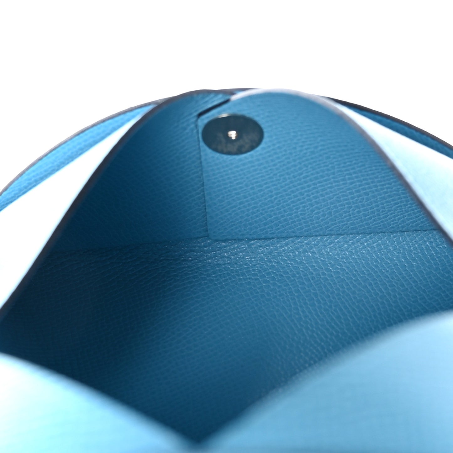 Epsom Calvi Card Case Celeste