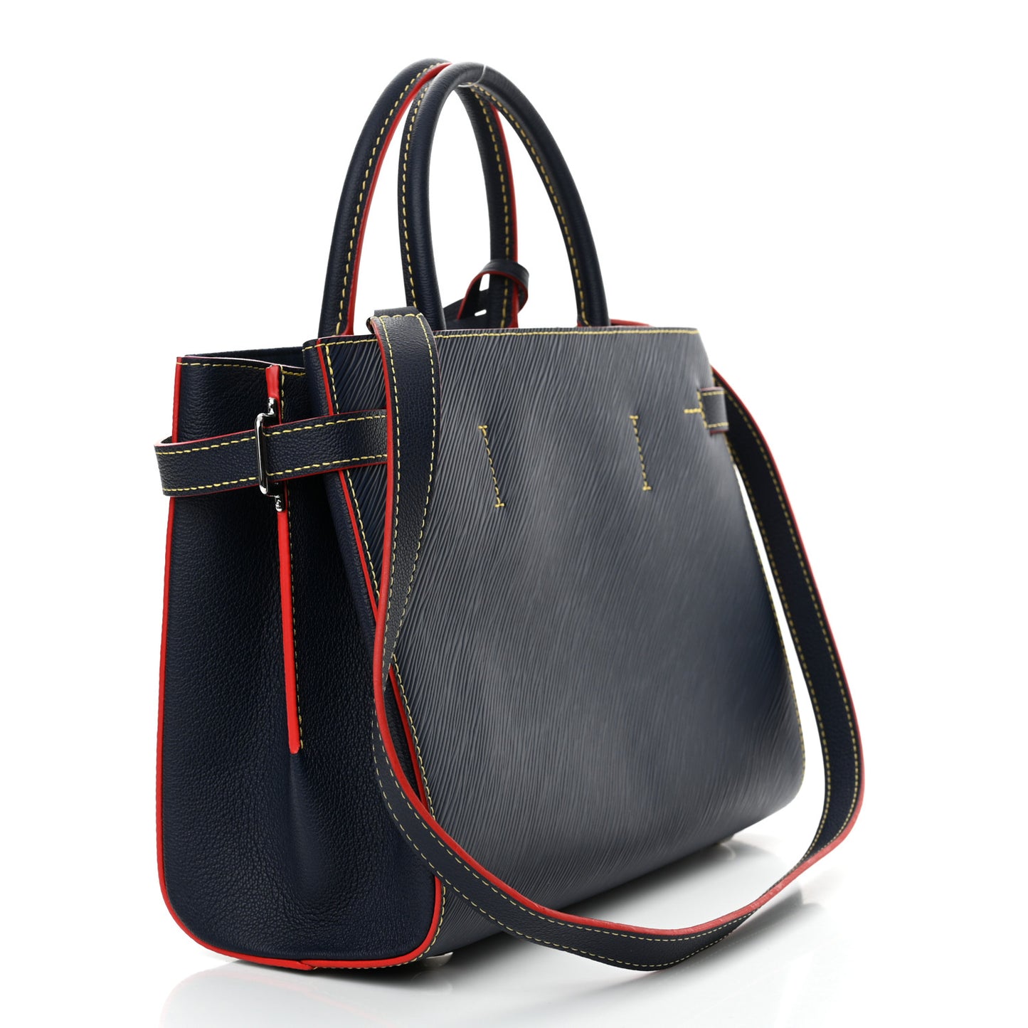 Epi Twist Tote Indigo