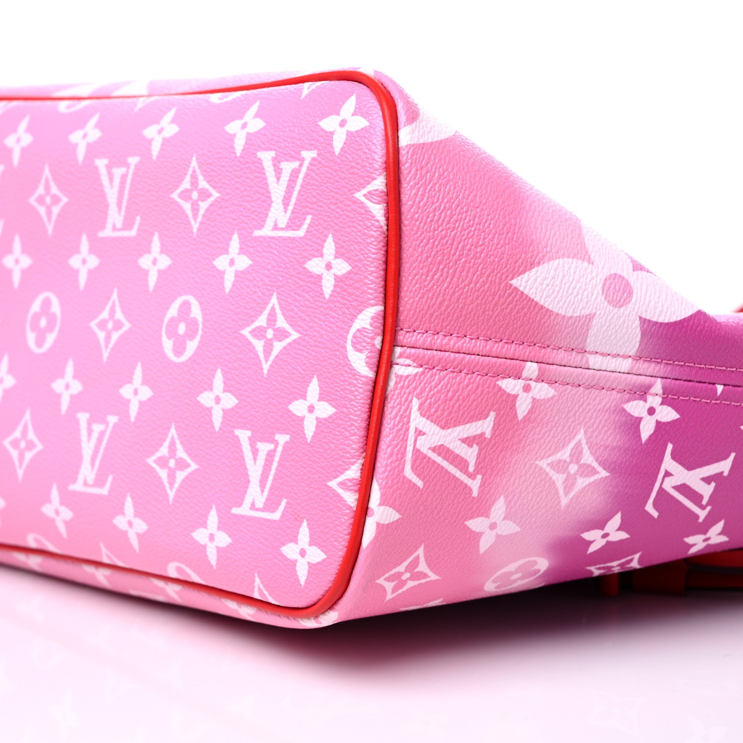 Louis Vuitton Monogram Escale Neverfull MM Rouge 10 of 15