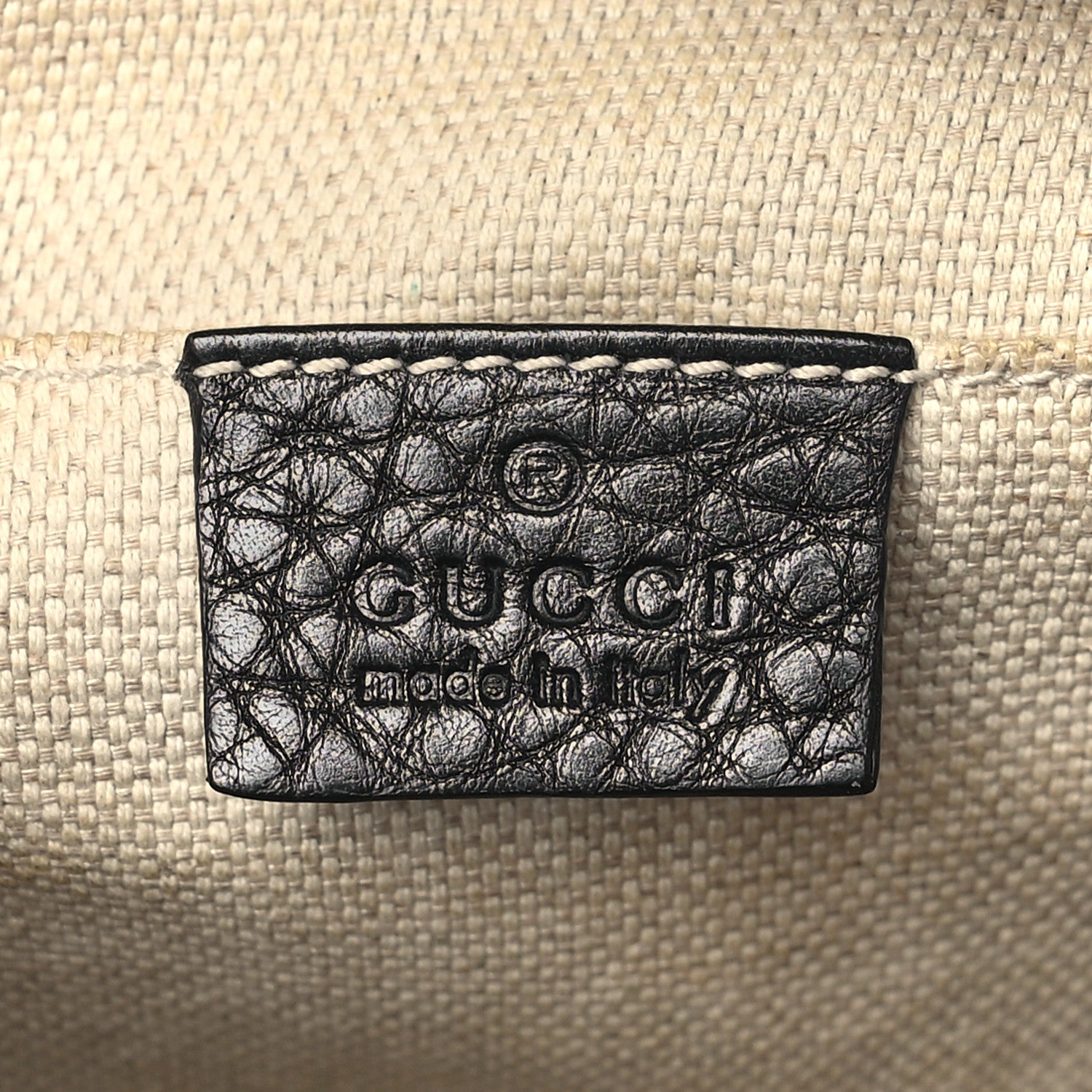 Gucci Pebbled Calfskin Small Soho Disco Bag Black 6 of 9