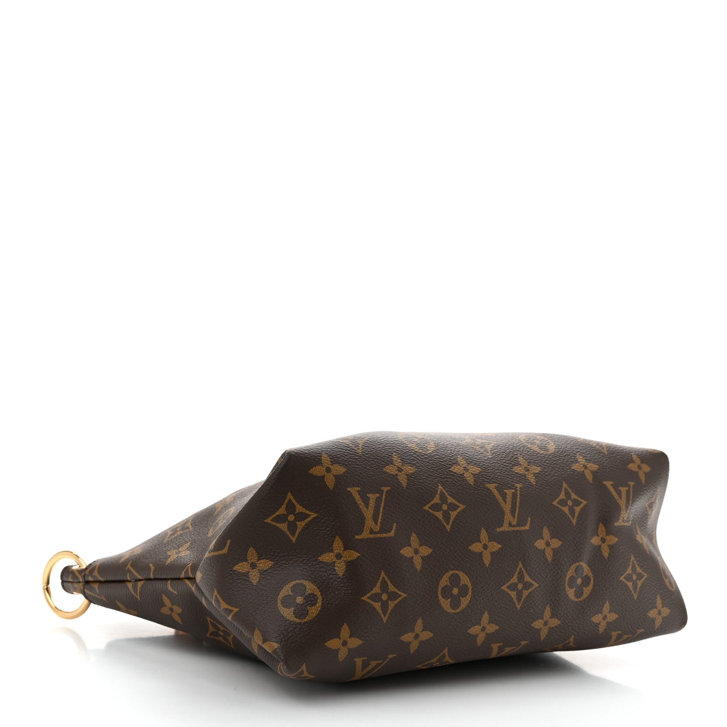 Monogram Flower Zipped Tote PM Beige