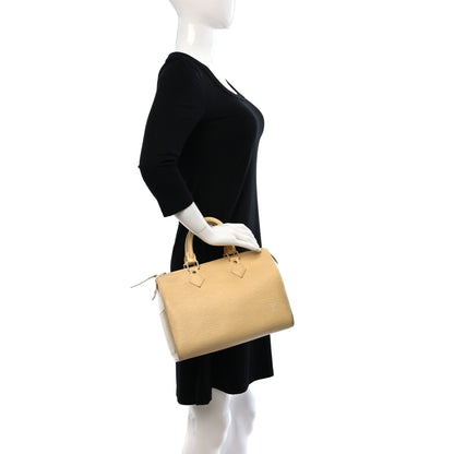 Louis Vuitton Epi Speedy 25 Vanilla 2 of 18