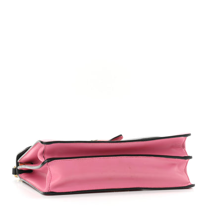 Prada City Calfskin Prada Belle Shoulder Bag Pink Black Red 4 of 13