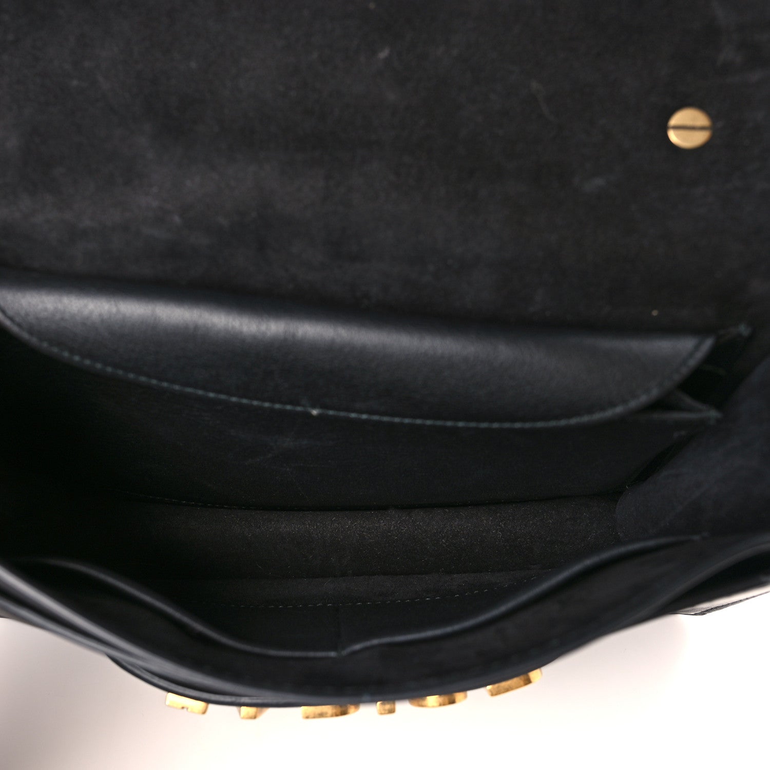 Christian Dior Canvas Embroidered Tarot J'Adior Chain Flap Bag Black Multicolor 5 of 8