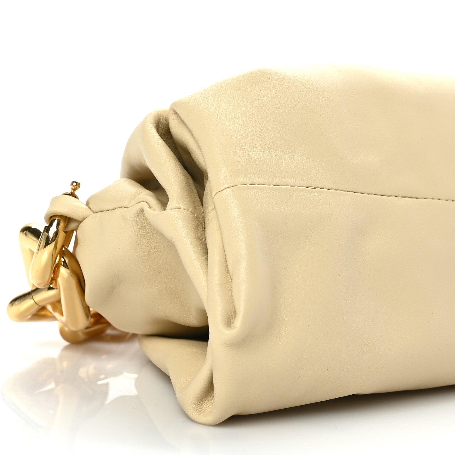 Bottega Veneta Calfskin The Pouch Chain Porridge 7 of 8