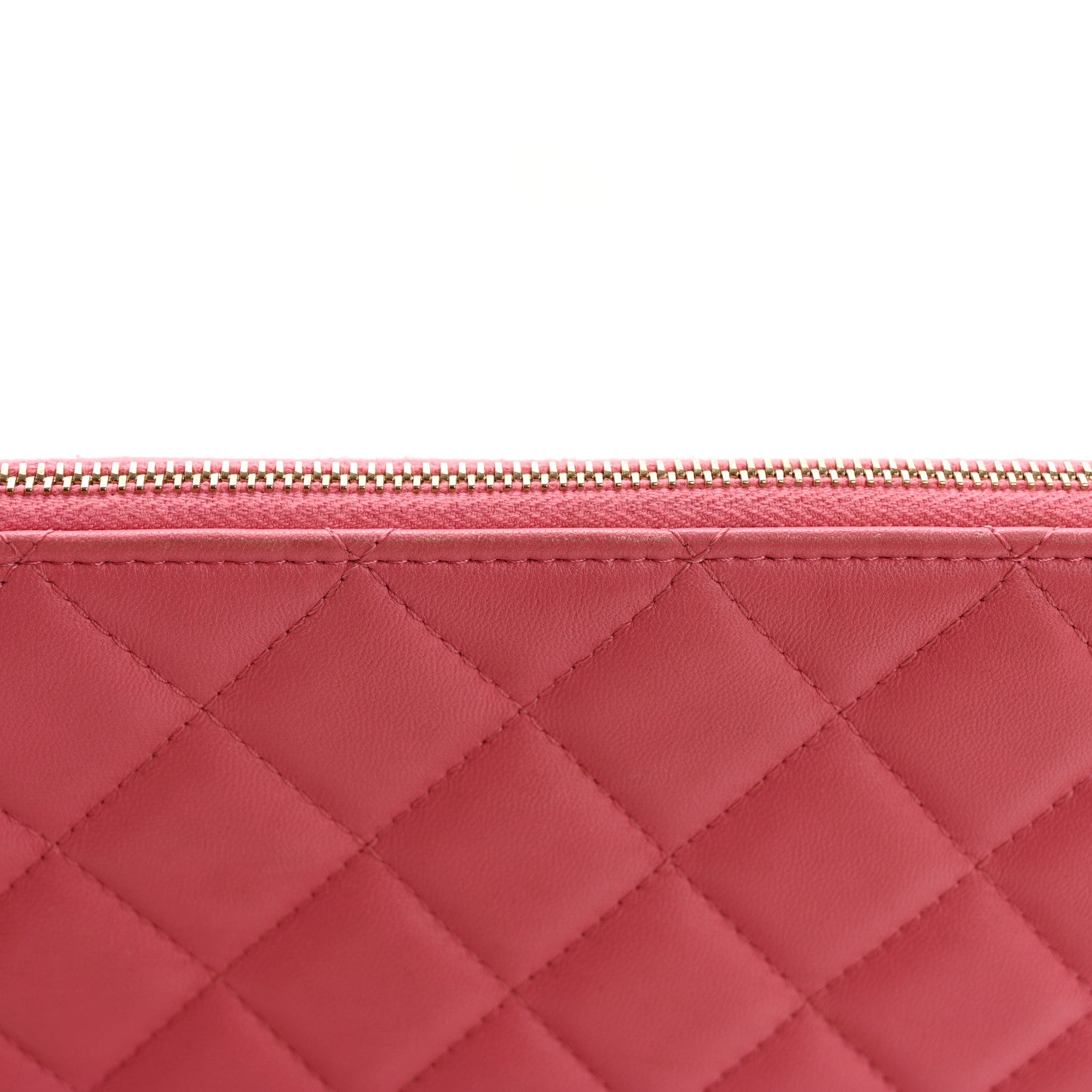 Chanel Lambskin Quilted Medium Casino Beauty CC Cosmetic Case Fuchsia 14 of 14
