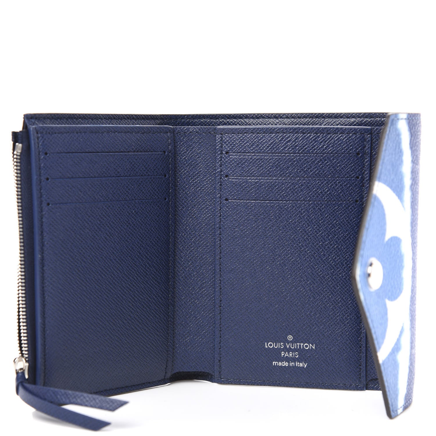Louis Vuitton Monogram Escale Victorine Wallet Blue 5 of 8