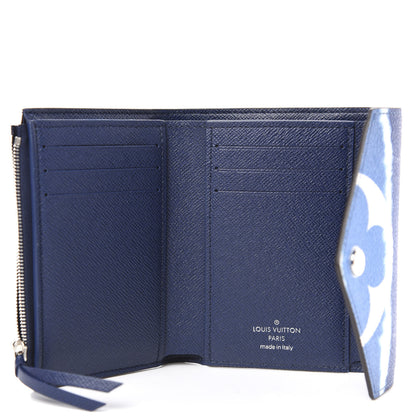 Louis Vuitton Monogram Escale Victorine Wallet Blue 5 of 8