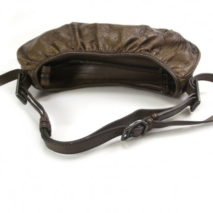 Burberry Lace Leather Avondale Hobo Degrade Brown 6 of 10