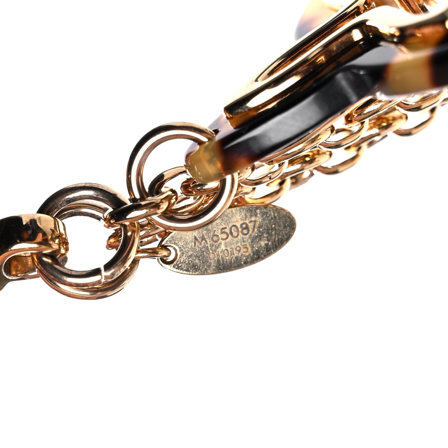 Insolence Bag Charm Ecaille