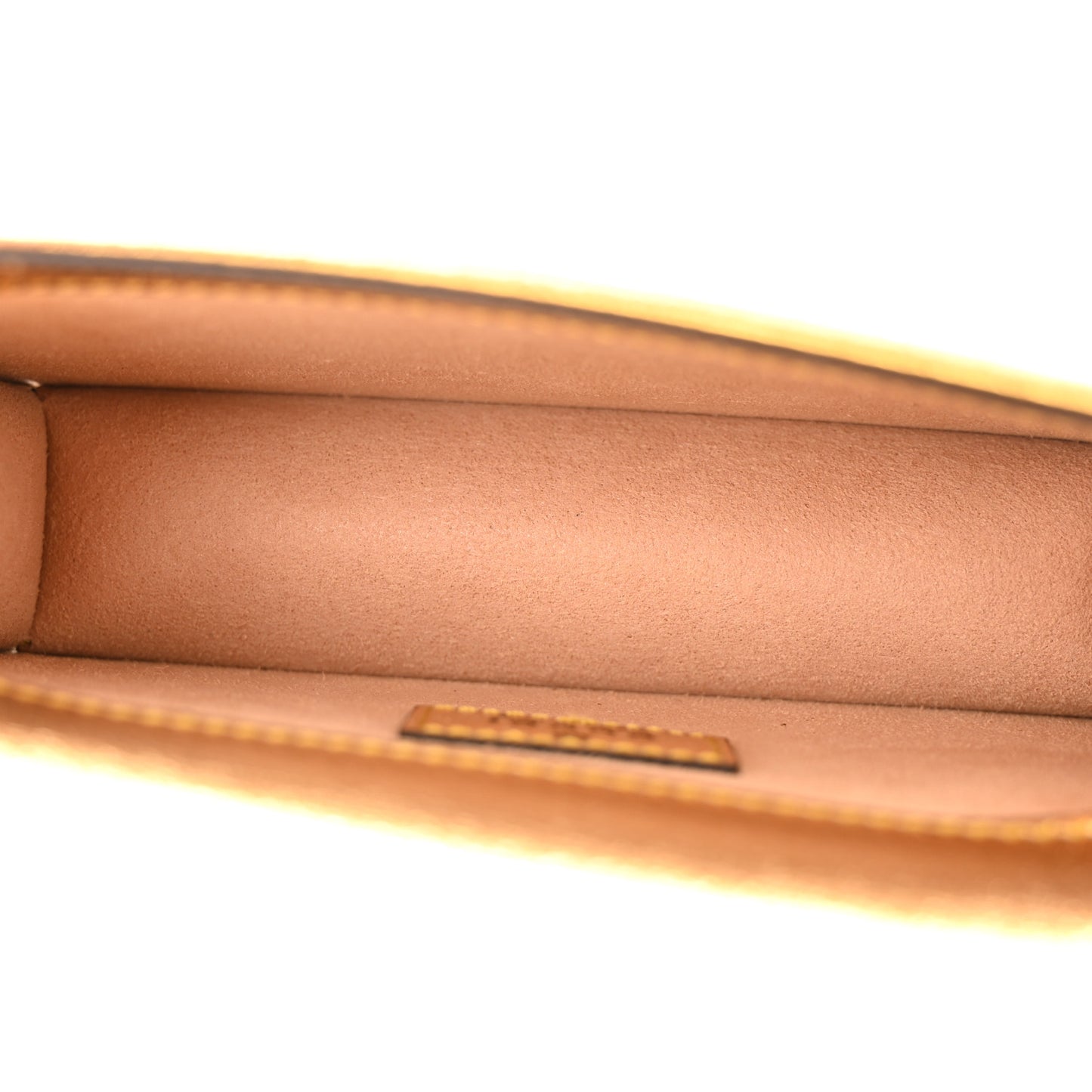 Metallic Calfskin Super Mini Dionysus Shoulder Bag Gold