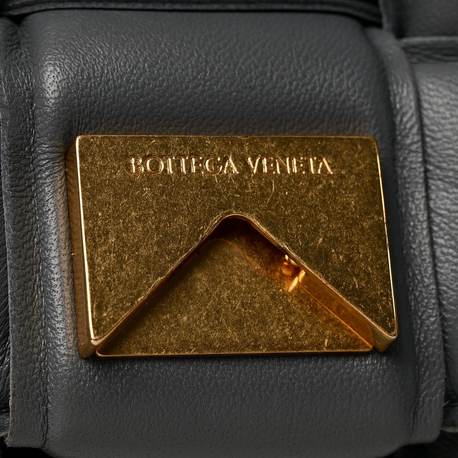 Bottega Veneta Nappa Maxi Intreccio Padded Cassette Crossbody Bag Thunder 12 of 14