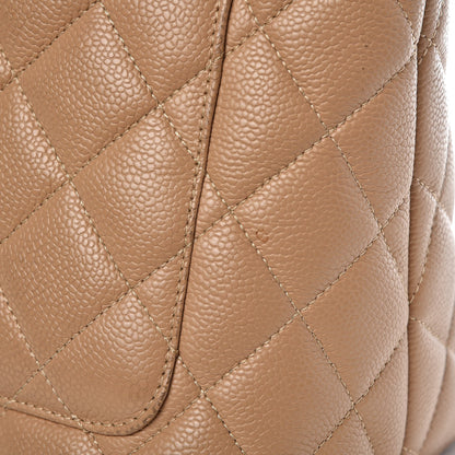 Chanel Caviar Quilted Medallion Tote Beige 10 of 14