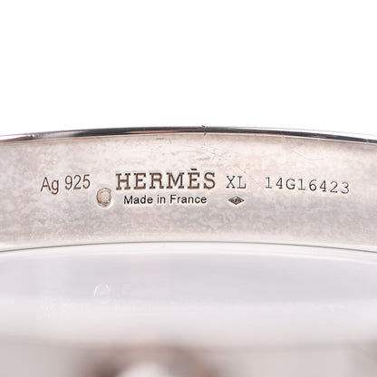 Hermes Sterling Silver PM Collier De Chien Bracelet XL 4 of 14