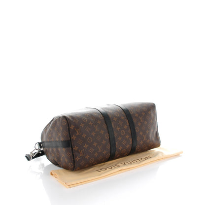 Louis Vuitton Monogram Macassar Keepall Bandouliere 45 4 of 7