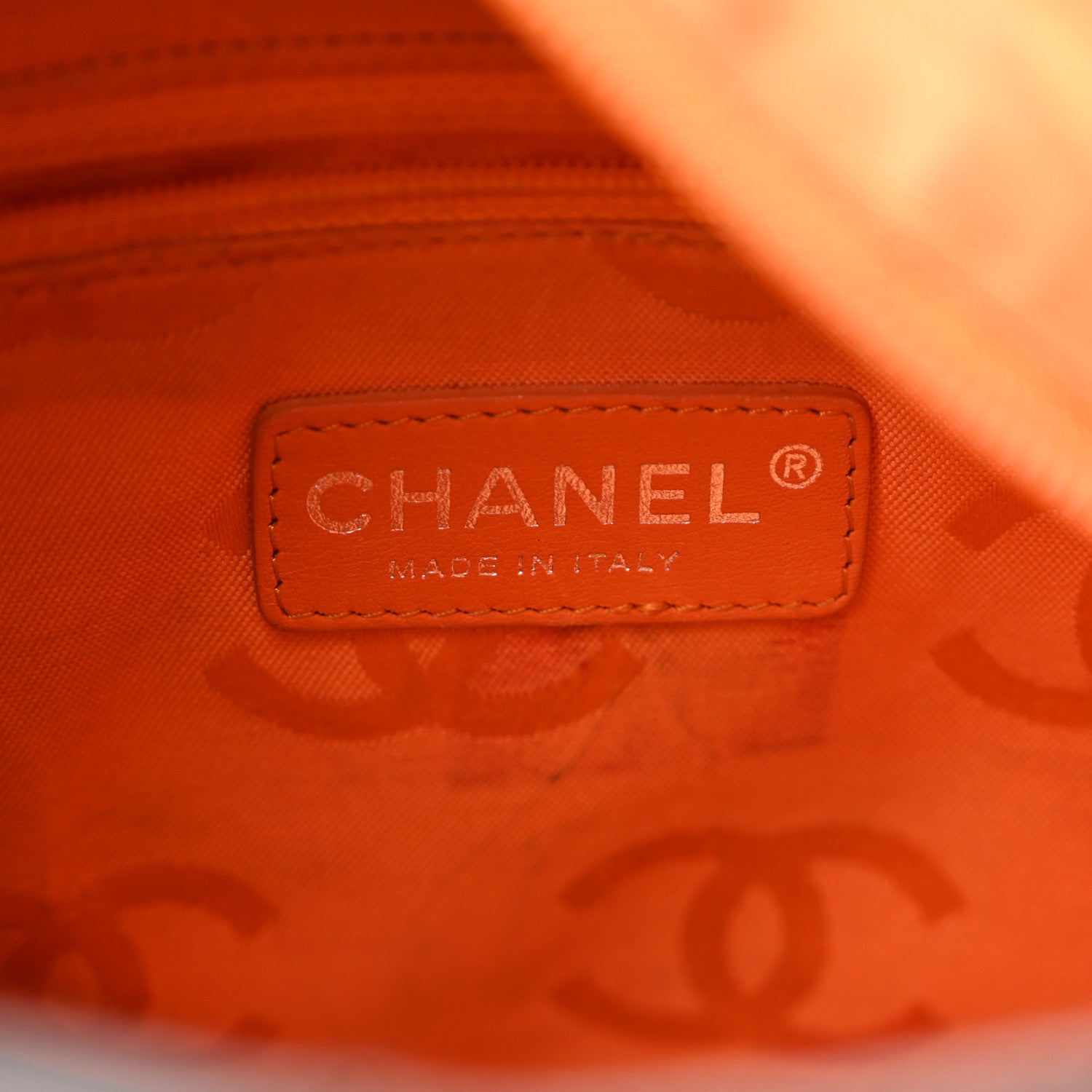 Chanel Calfskin Quilted Medium Cambon Tote Brown Beige 5 of 12