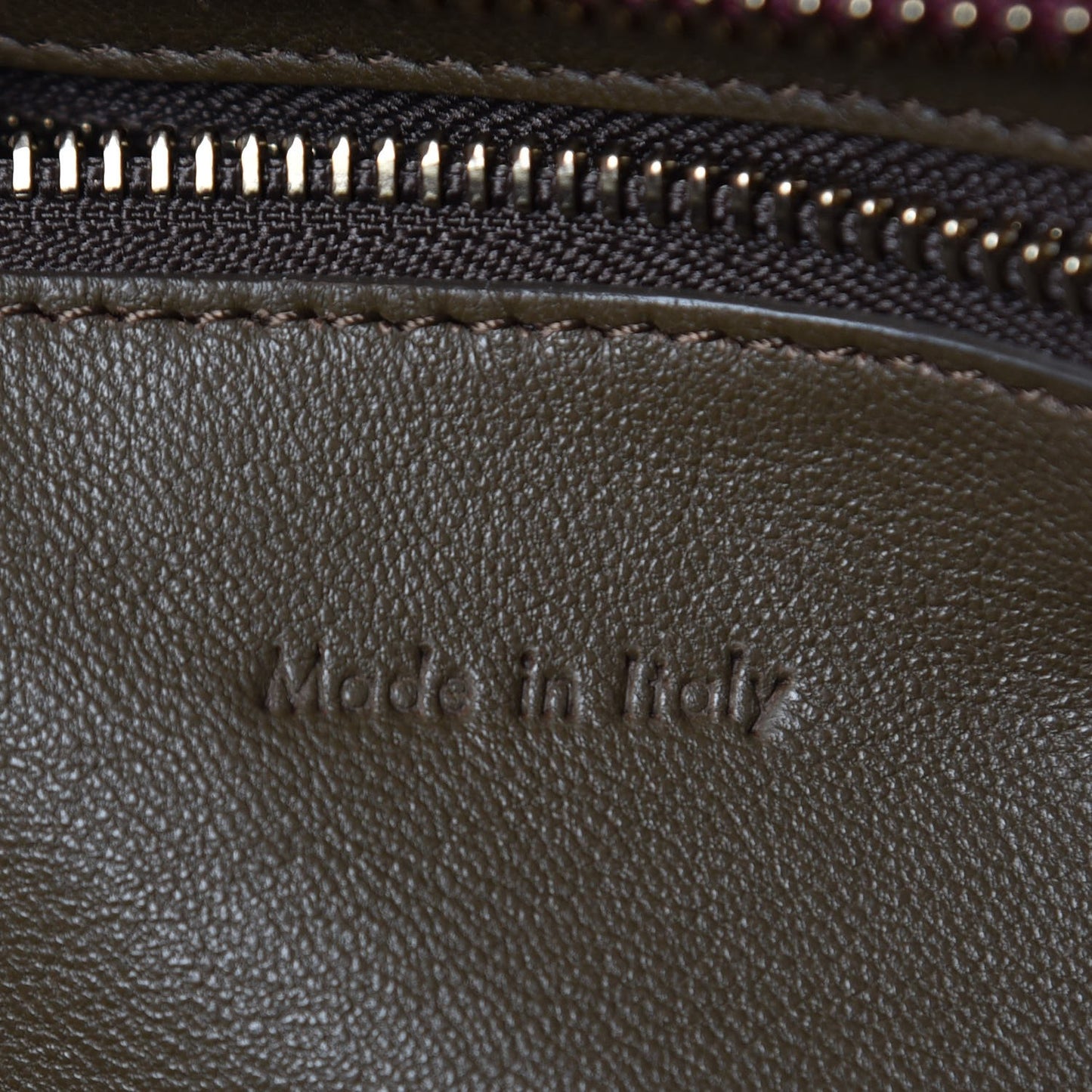 Smooth Calfskin Mini Luggage Burgundy