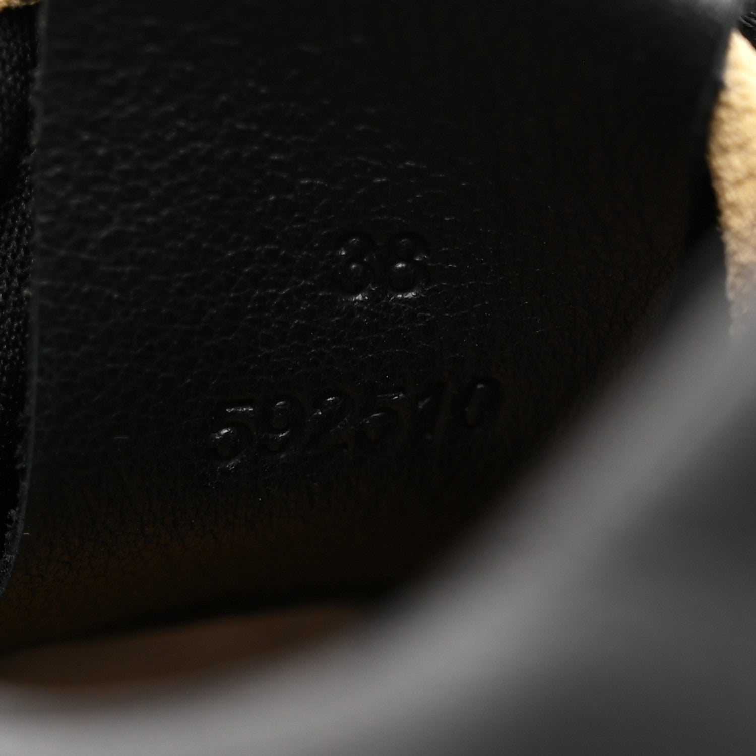 Loewe Nylon Suede Flow Runner Sneakers 38 Gold Black 9 of 9