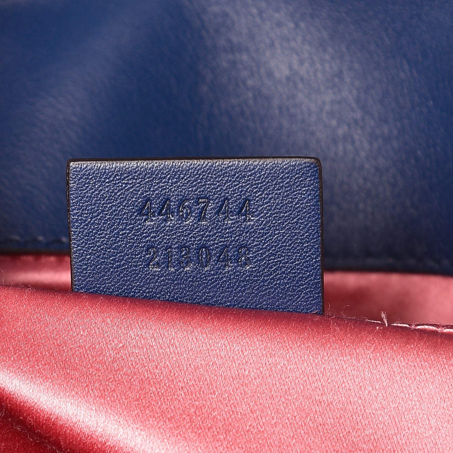 Velvet Matelasse Mini GG Marmont Shoulder Bag Cobalt Blue