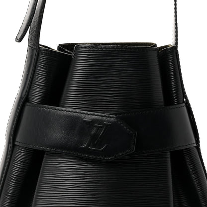Louis Vuitton Epi Sac D'epaule Black 7 of 10