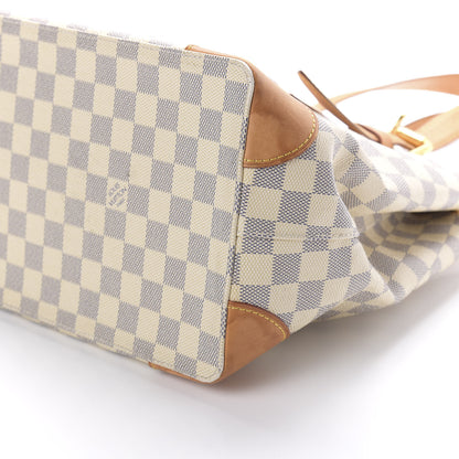 Louis Vuitton Damier Azur Hampstead MM 7 of 9