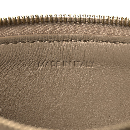 Celine Grained Calfskin Coin Card Case Gold 7 of 9