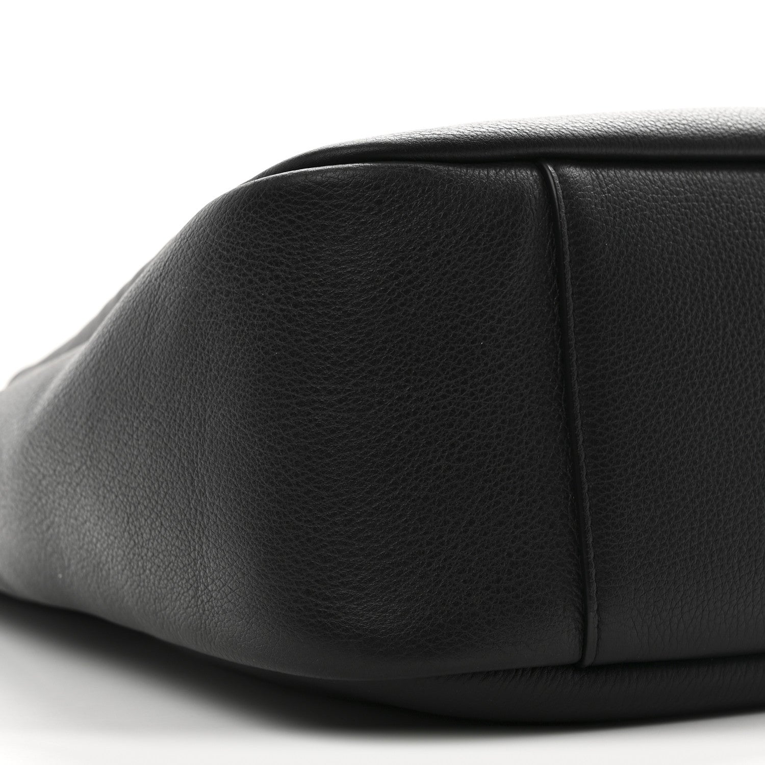Saint Laurent Smooth Calfskin Large Le 5 A 7 Soft Hobo Black 9 of 10