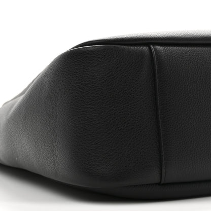 Saint Laurent Smooth Calfskin Large Le 5 A 7 Soft Hobo Black 9 of 10