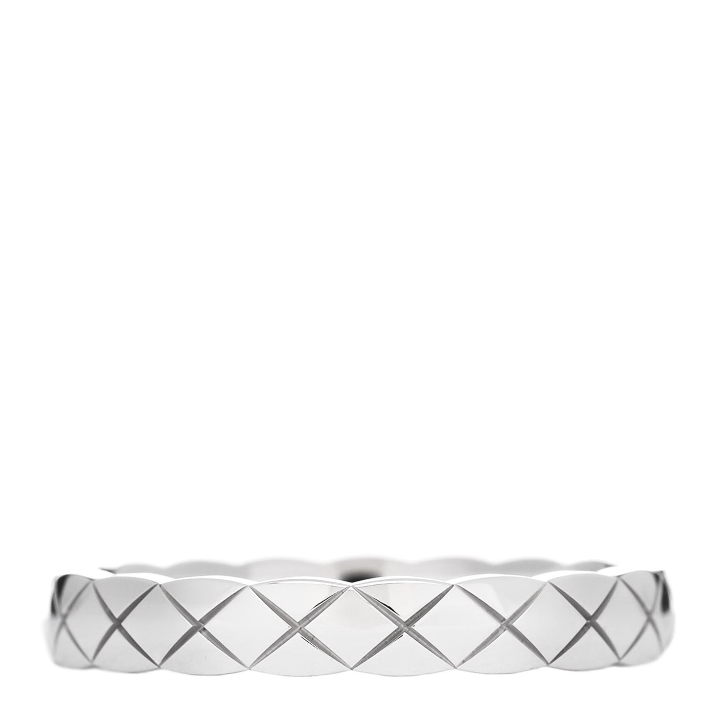 18K White Gold Mini Coco Crush Ring 56 7.5