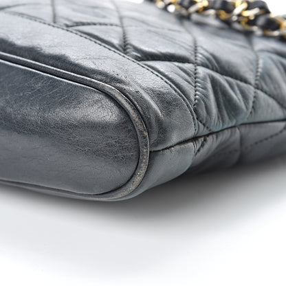 Chanel Lambskin Quilted Shoulder Bag Black 11 of 13