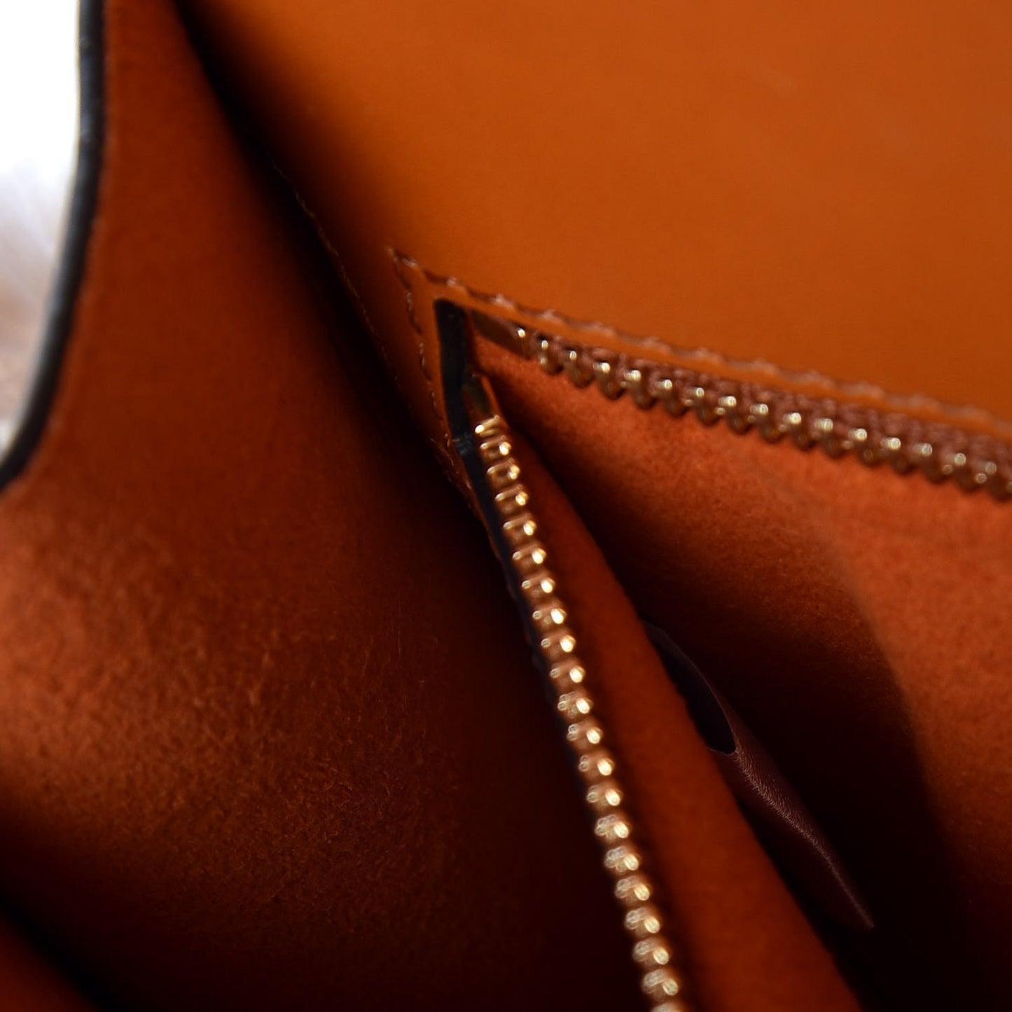 Calfskin Mini Patricia Crossbody Bag Cognac